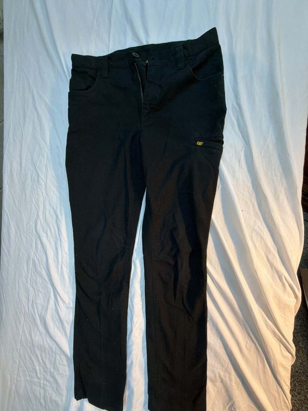 Caterpillar CAT Men's Stretch Canvas Utility Work Pants, Size 32x34
